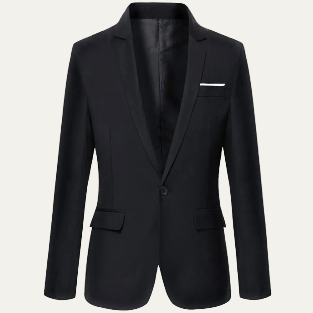Men’s Slim Fit Lapel Blazer Coat