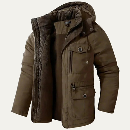 Men’s Heavy Hooded Utility Parka