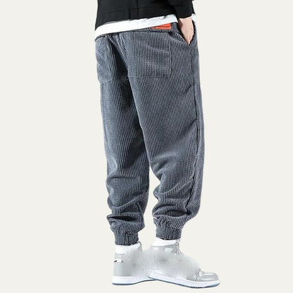 Men’s Corduroy Casual Jogger Pants