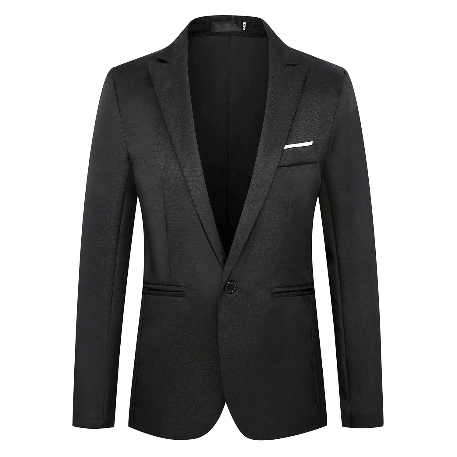 Classic Fit Single Button Mens Blazer - BritishElegance