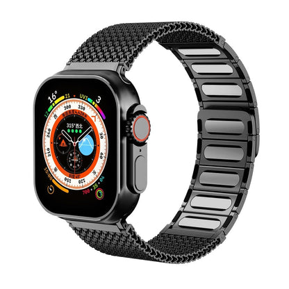 Stylish Braided Metal Band For Apple Watch - BritishElegance