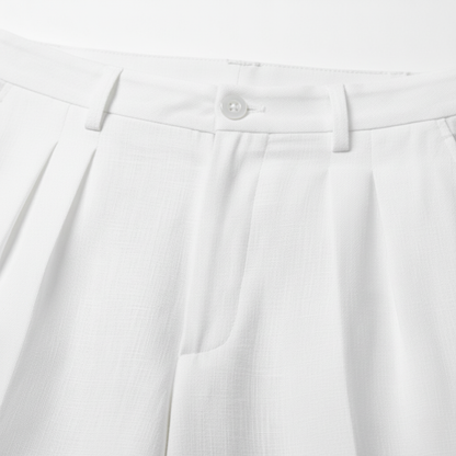 The La Thuile Men’s Lightweight Linen Summer Casual Trousers
