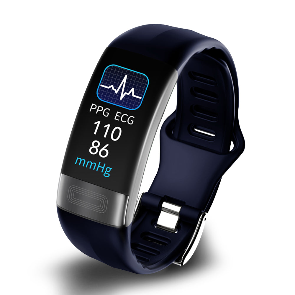 Smart Health Bracelet – EKG, Blood Pressure, Heart Rate, and Sleep Monitoring Fitness Tracker