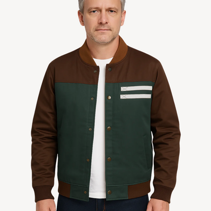 Bomber Jacket Polyester Men