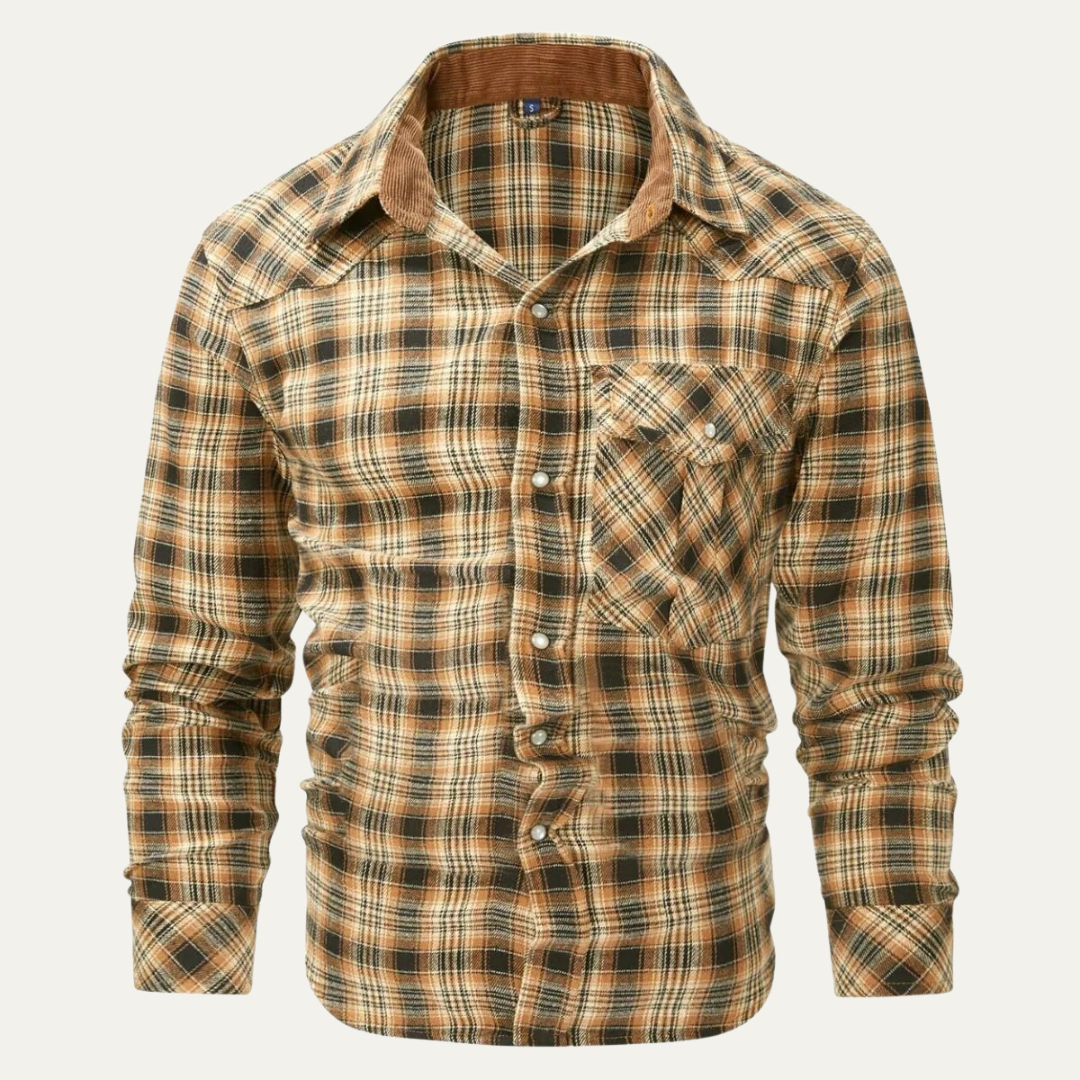 Men’s Classic Plaid Flannel Shirt