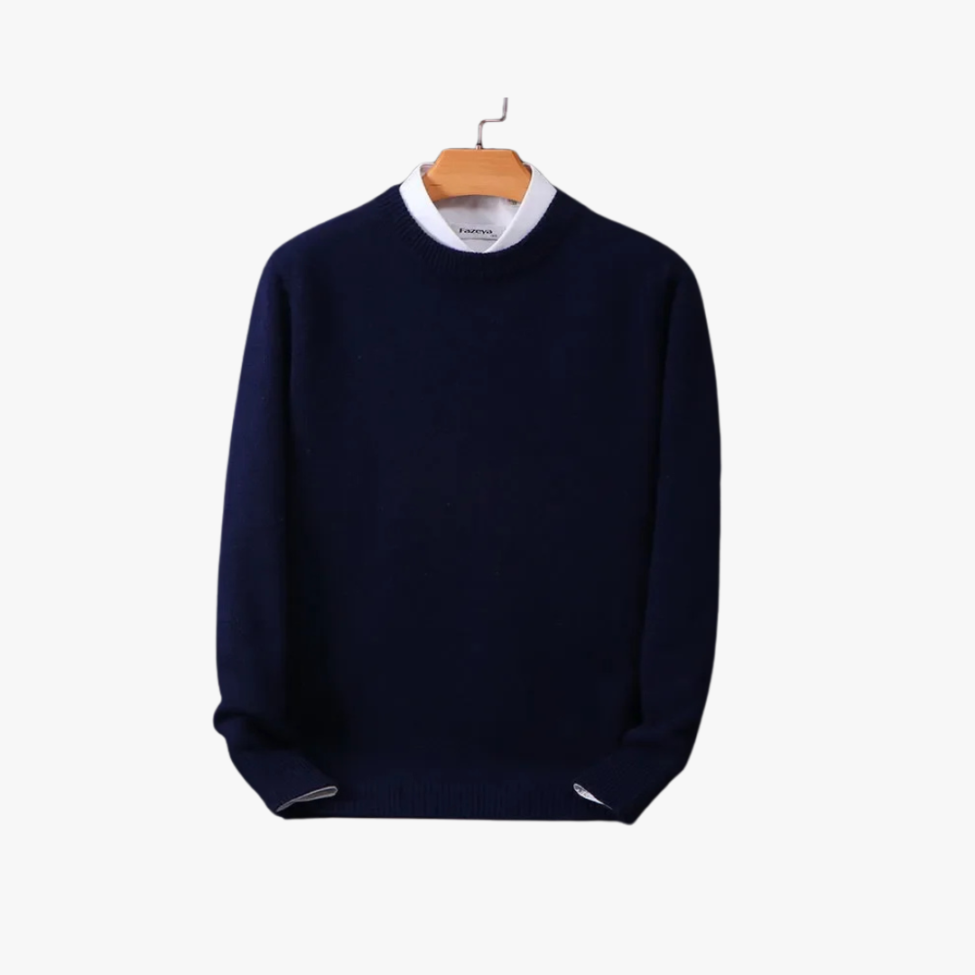 Cozy Oversized Crew Neck Sweater