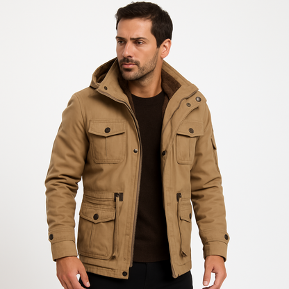Men’s Heavy Duty Plush Lined Field Jacket