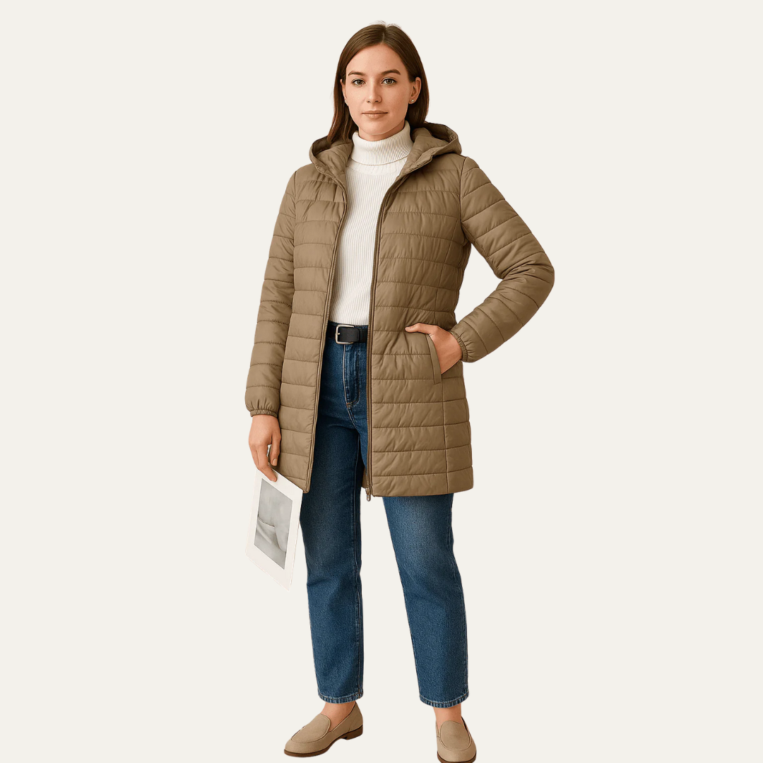 Women’s Quilted Mid Length Puffer