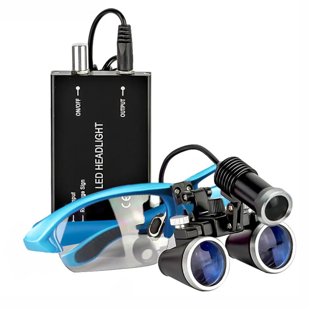 Professional LED Dental Magnifying Loupes - BritishElegance