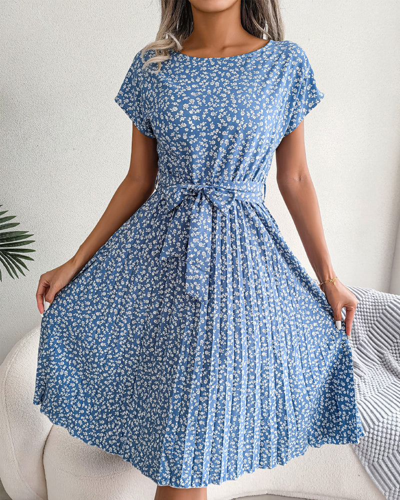 Lightweight Ladies Sundress with Tie Waist