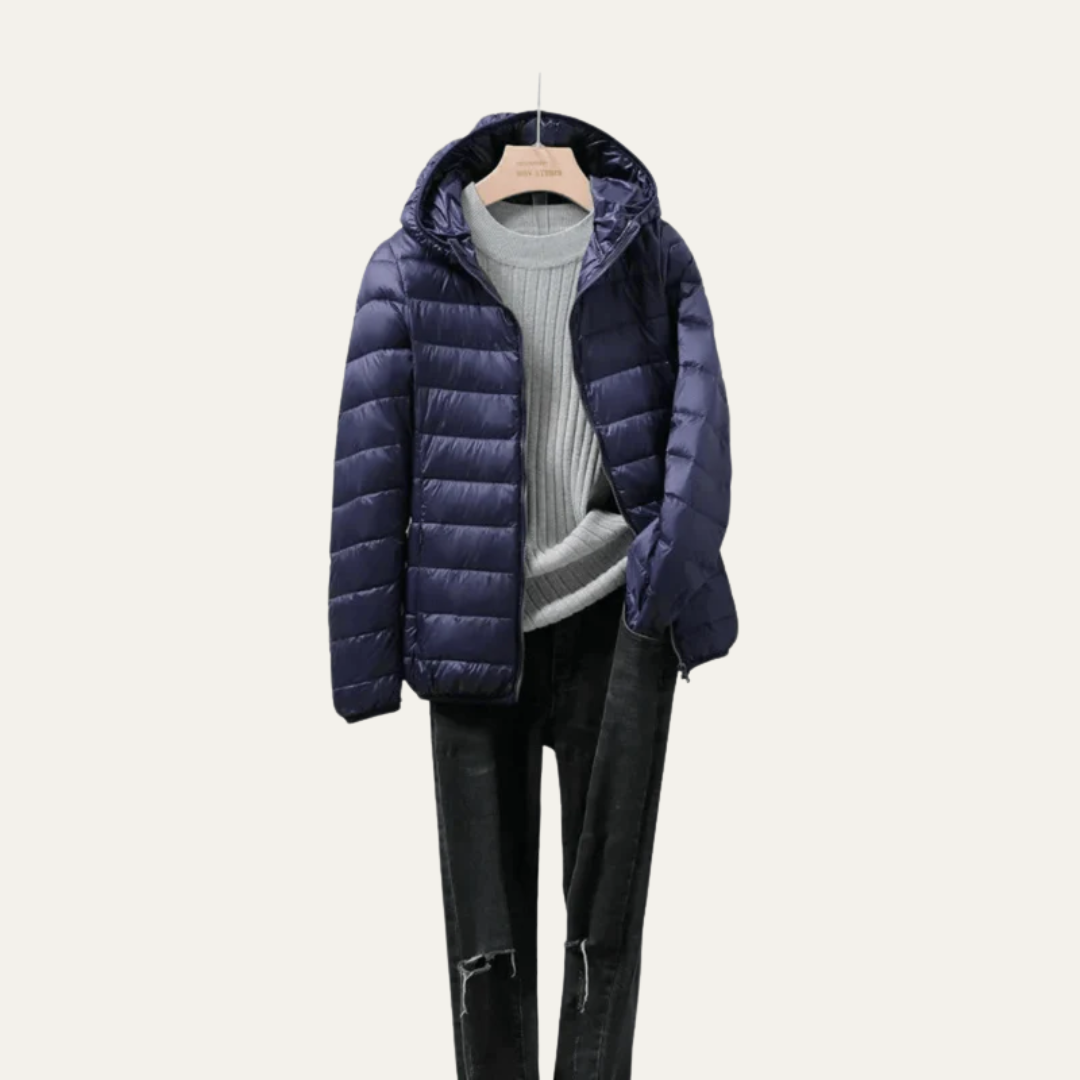Women’s Shiny Ultralight Puffer Jacket