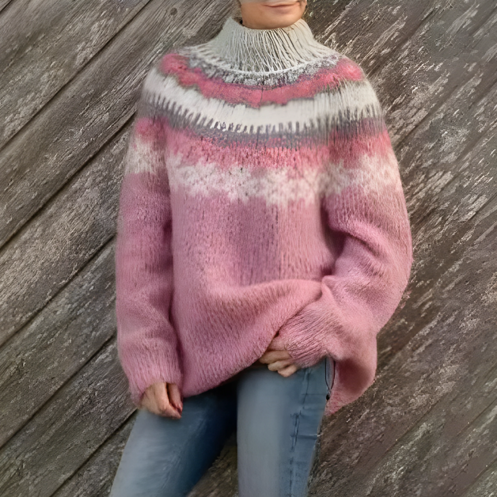 Warm Winter Cable Knit Sweater