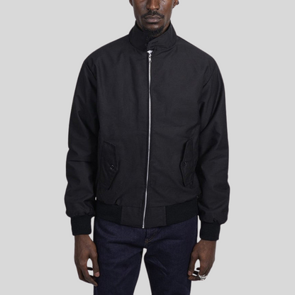 Men’s Classic Zip Front Harrington Jacket