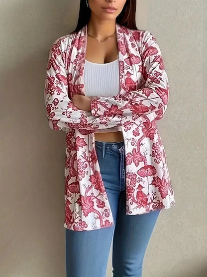 Stylish Women's Spring Blazer Jacket - BritishElegance