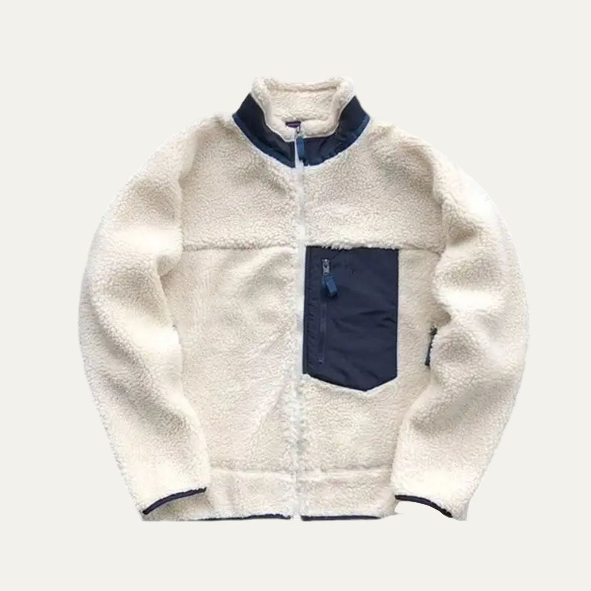 Men’s Teddy Full Zip Sherpa Fleece Jacket
