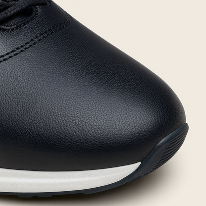 The Bond Street Men’s Orthopedic Shoes Leather Sneakers