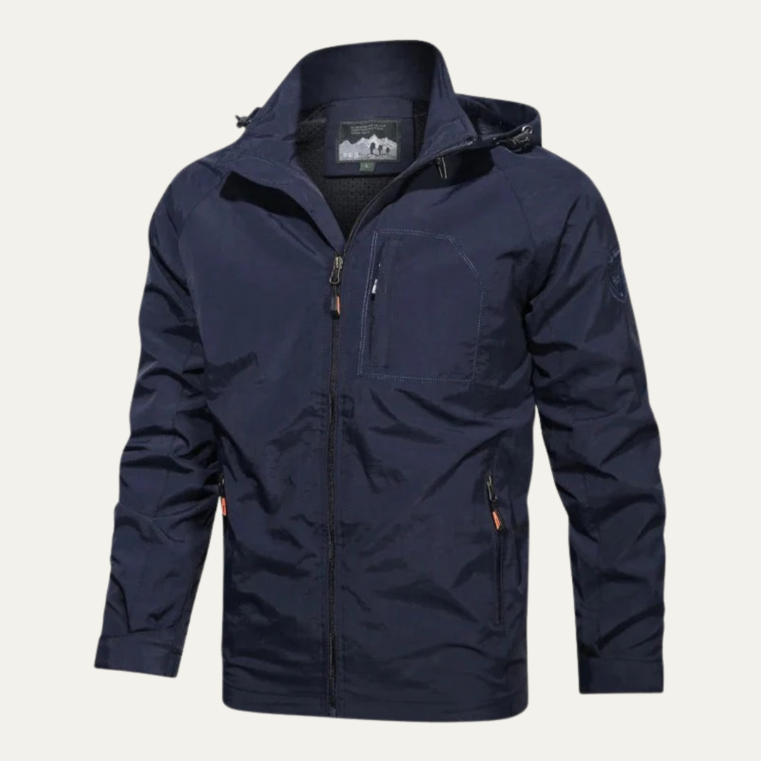 Men’s Summer Technical Hooded Outdoor Windbreaker