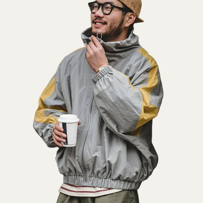 Men’s Retro Oversized Windbreaker
