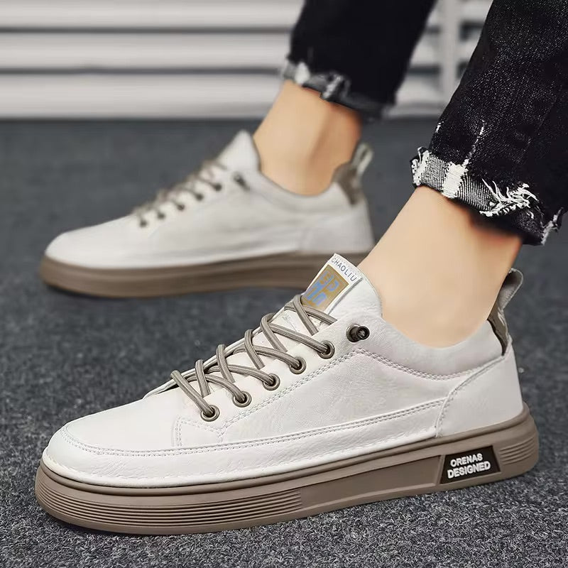 Classic Men's Low Top Shoes - BritishElegance