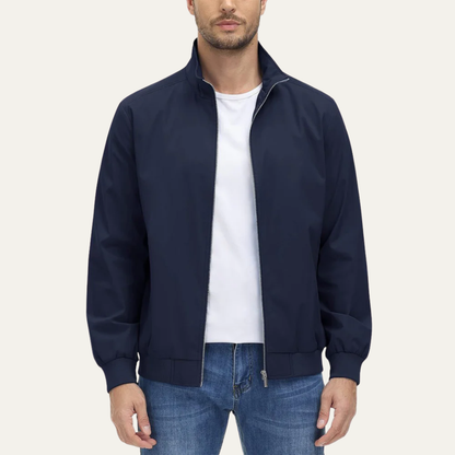 Men’s Lightweight Full Zip Windbreaker Jacket