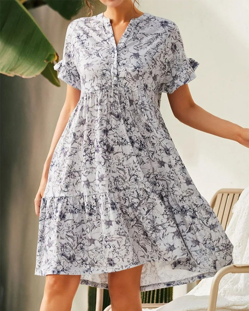 Women's Floral Sundress for Summer - BritishElegance