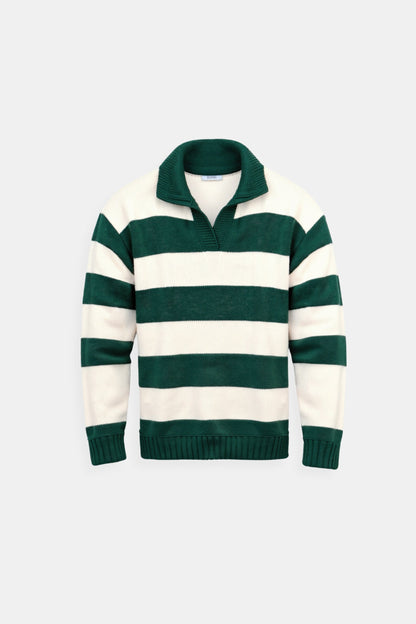 Eric - Old Money Color Block Pullover