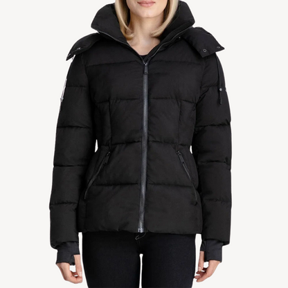 Women's Puffer Jacket with Zipper