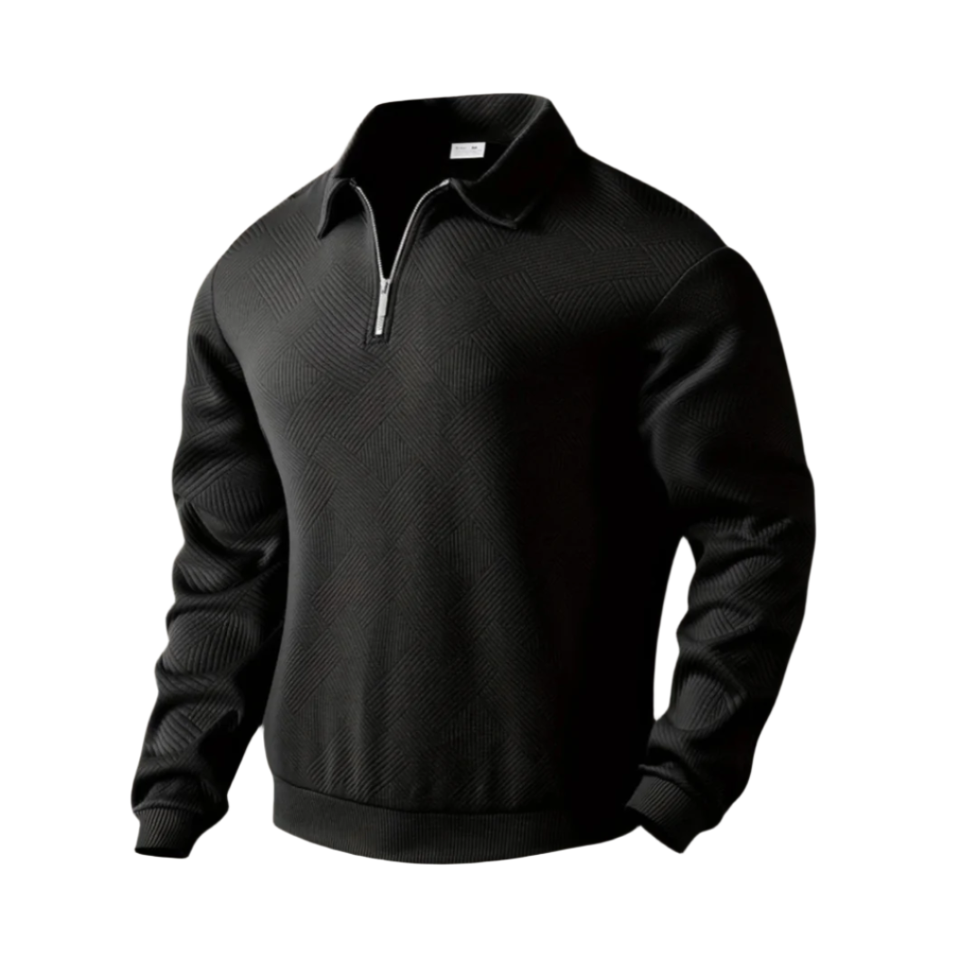 The Wexham Knit Quarter Zip Jumper for Men