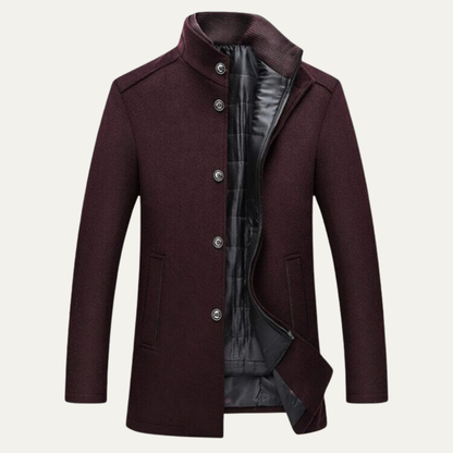 Men’s Plush Lined Plaid Flannel Shacket