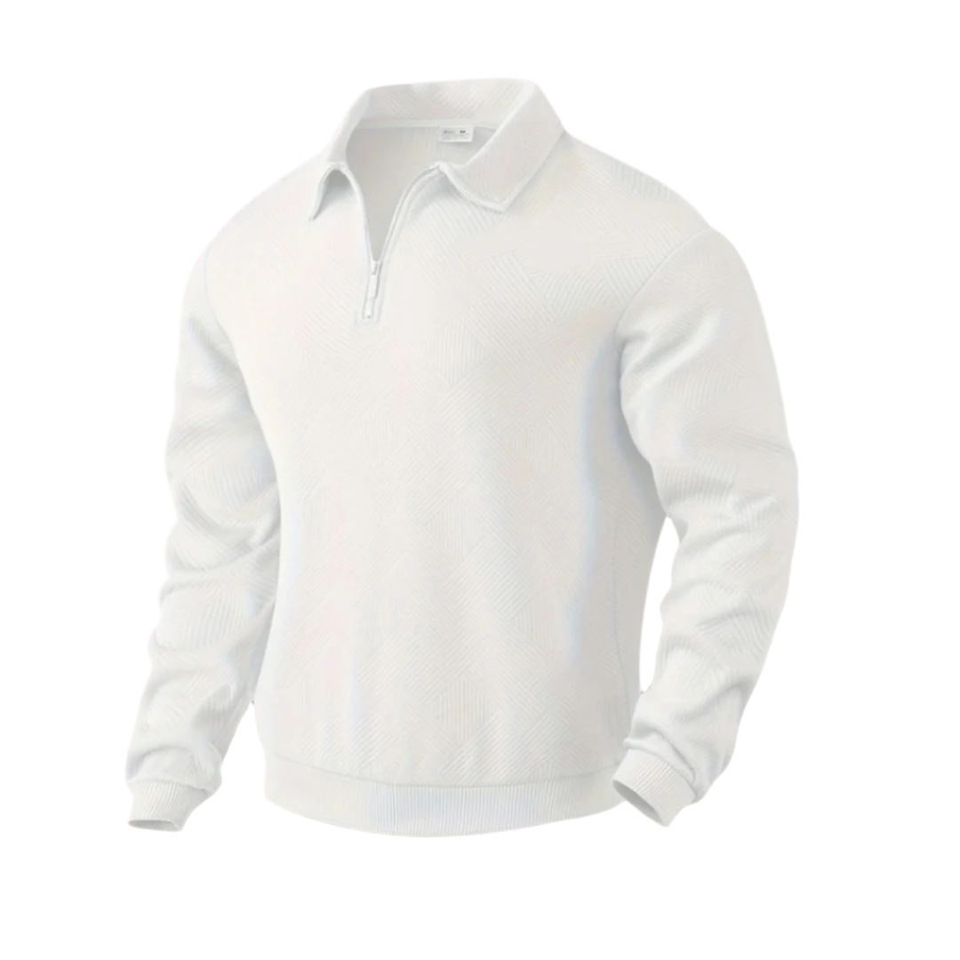 The Wexham Knit Quarter Zip Jumper for Men