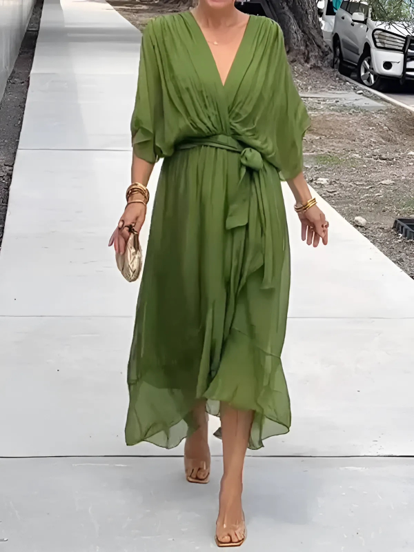 Chic Ladies Knee Length Dress