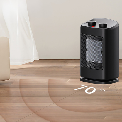 CeramiHeat | Efficient Portable Electric Space Heater with Adjustable Thermostat