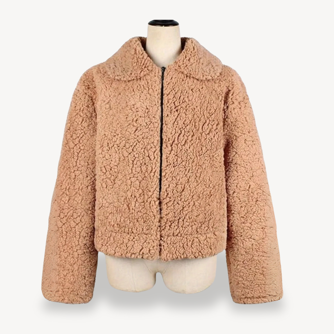 Fleece Zip-Up Jacket for Women