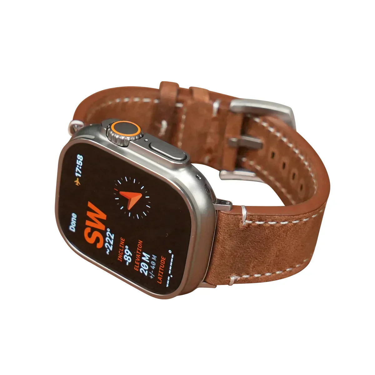 Premium Leather Band for Apple Watch - BritishElegance
