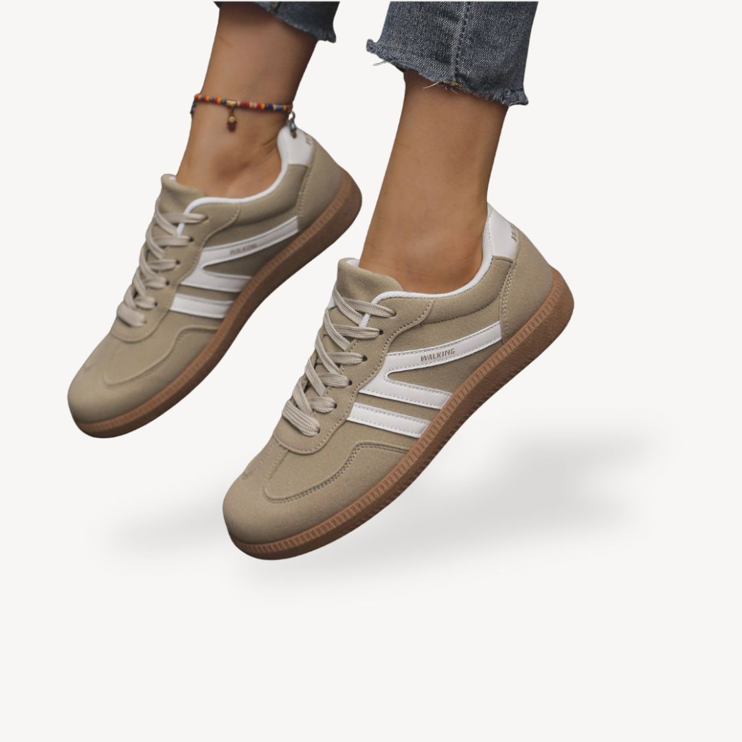Suede Orthopedic Sneakers Women Casual