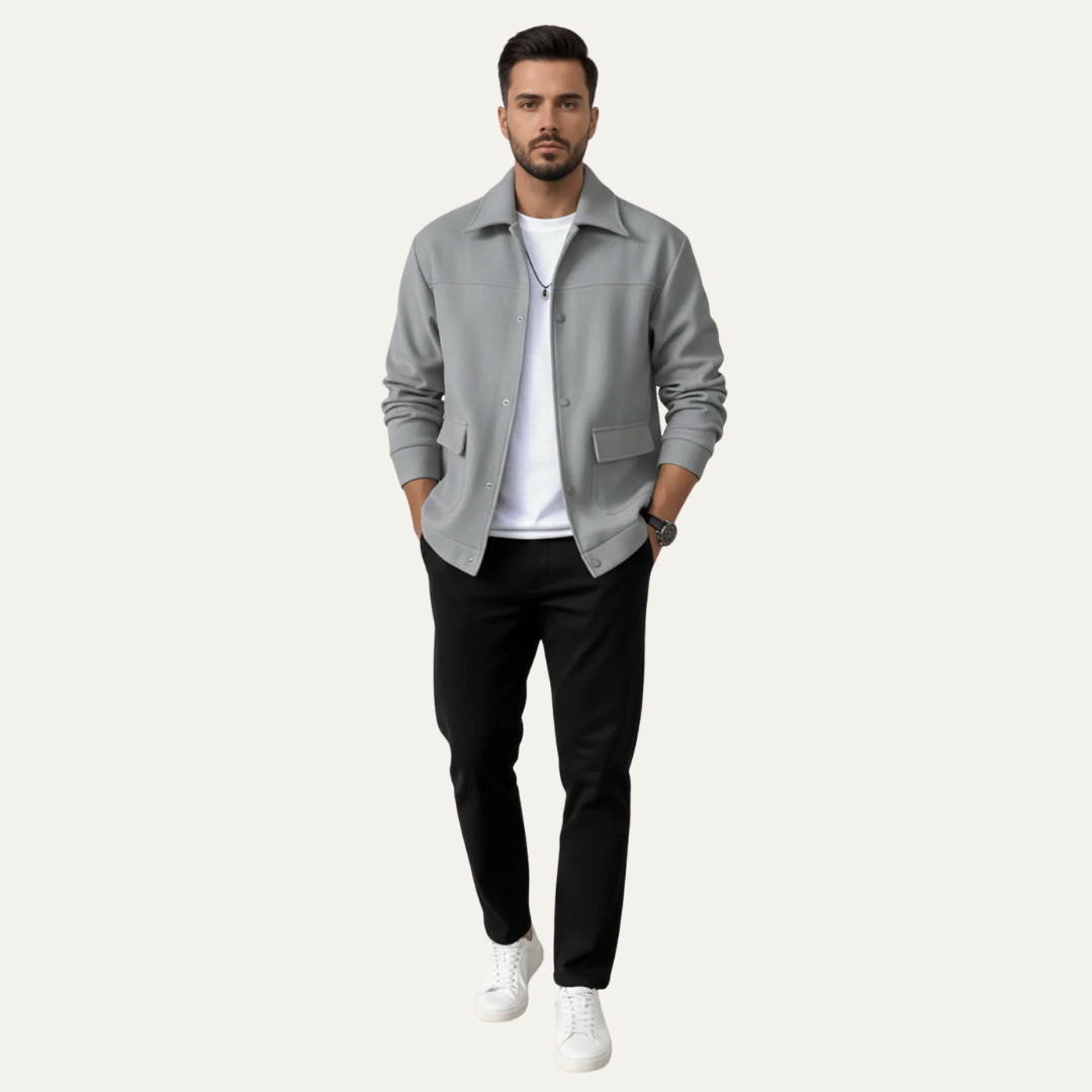 Men’s Lightweight Casual Shacket