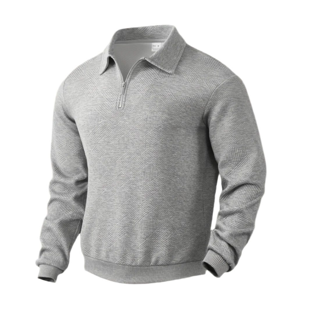 The Wexham Knit Quarter Zip Jumper for Men