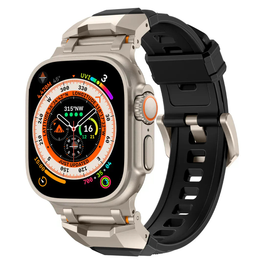 Durable Silicone Band For Apple Watch - BritishElegance