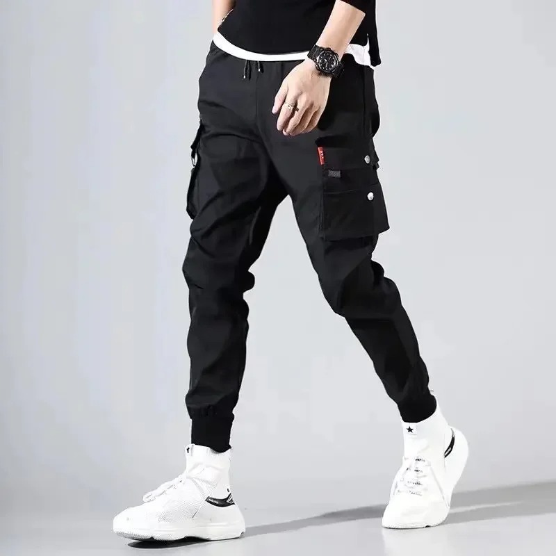 Men's Comfortable Sweatpants with Pockets and Elastic Bottoms