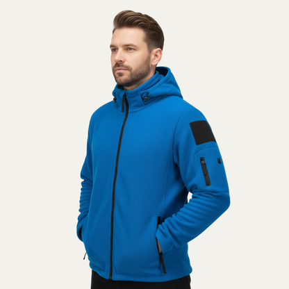 Men’s Tactical Full-Zip Fleece Hoodie