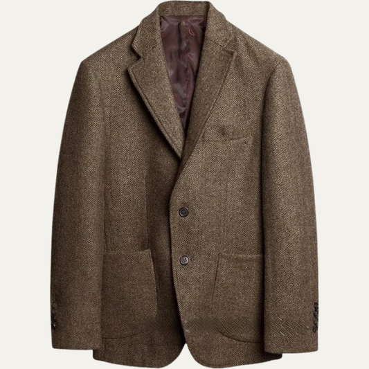 The Holkham Men’s Wool Blend Business Blazer Jacket