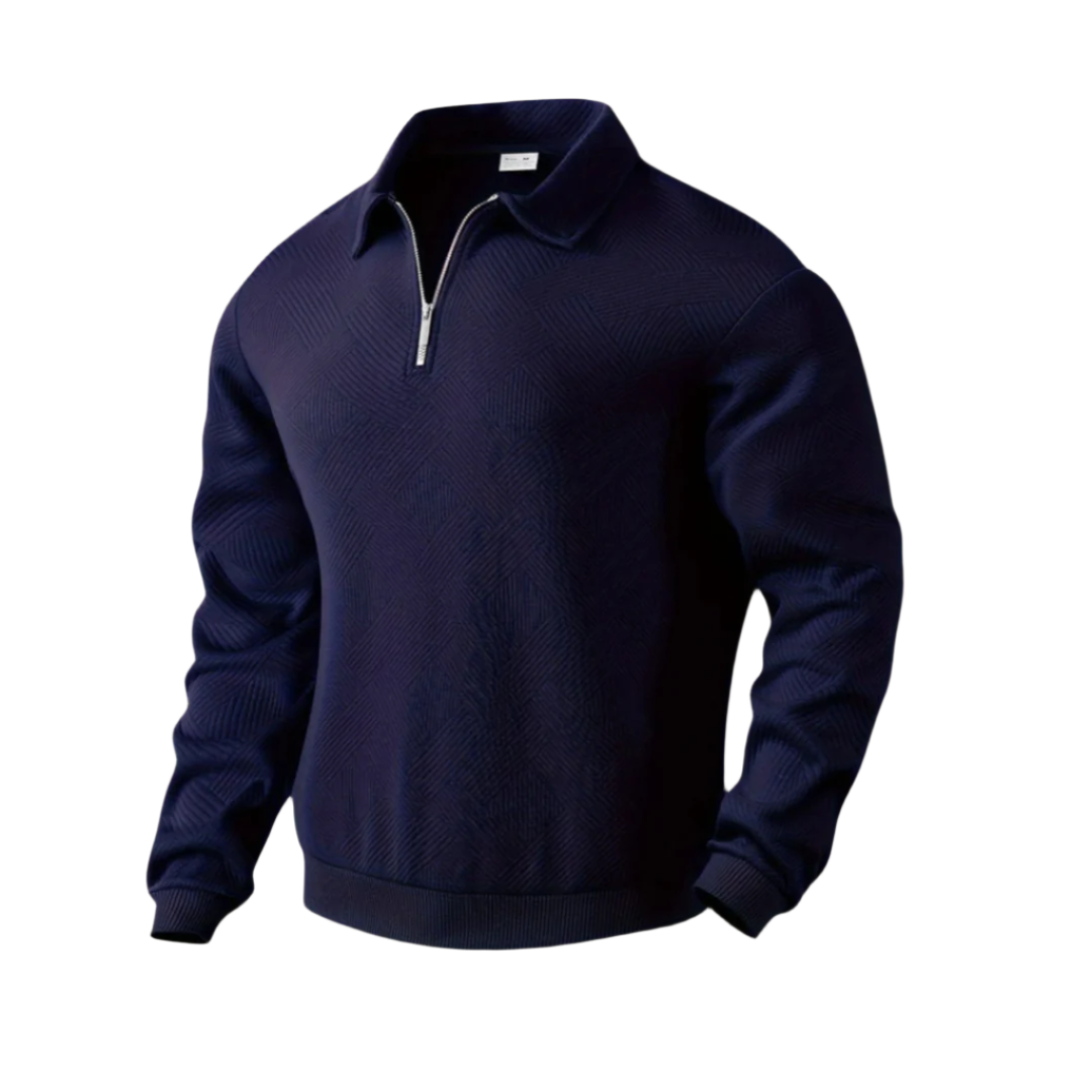 The Wexham Knit Quarter Zip Jumper for Men