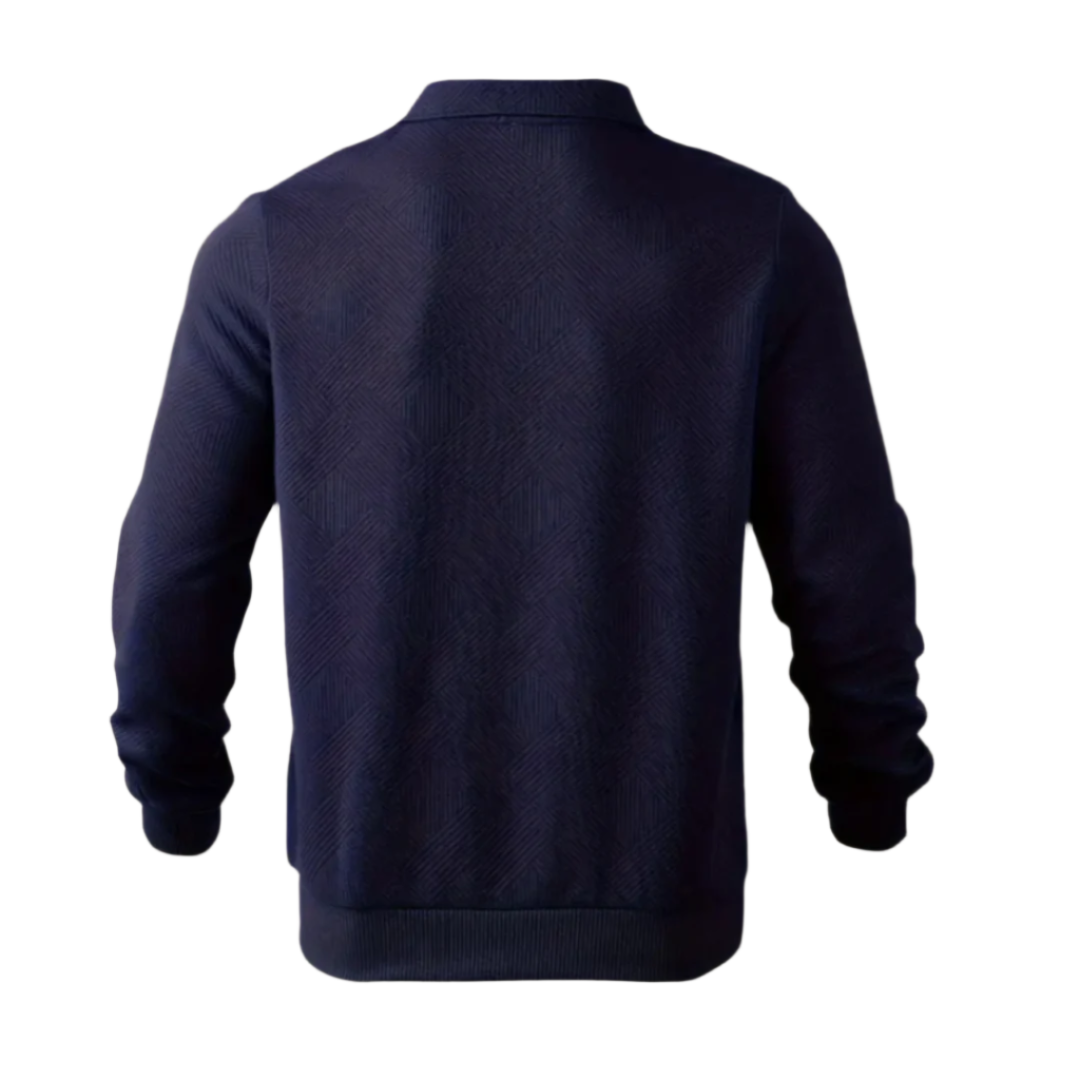 The Wexham Knit Quarter Zip Jumper for Men