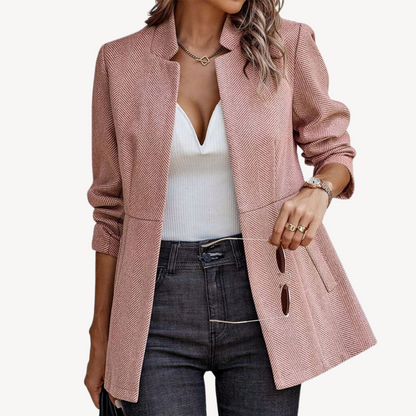 Women's Long Sleeve Blazer Jacket