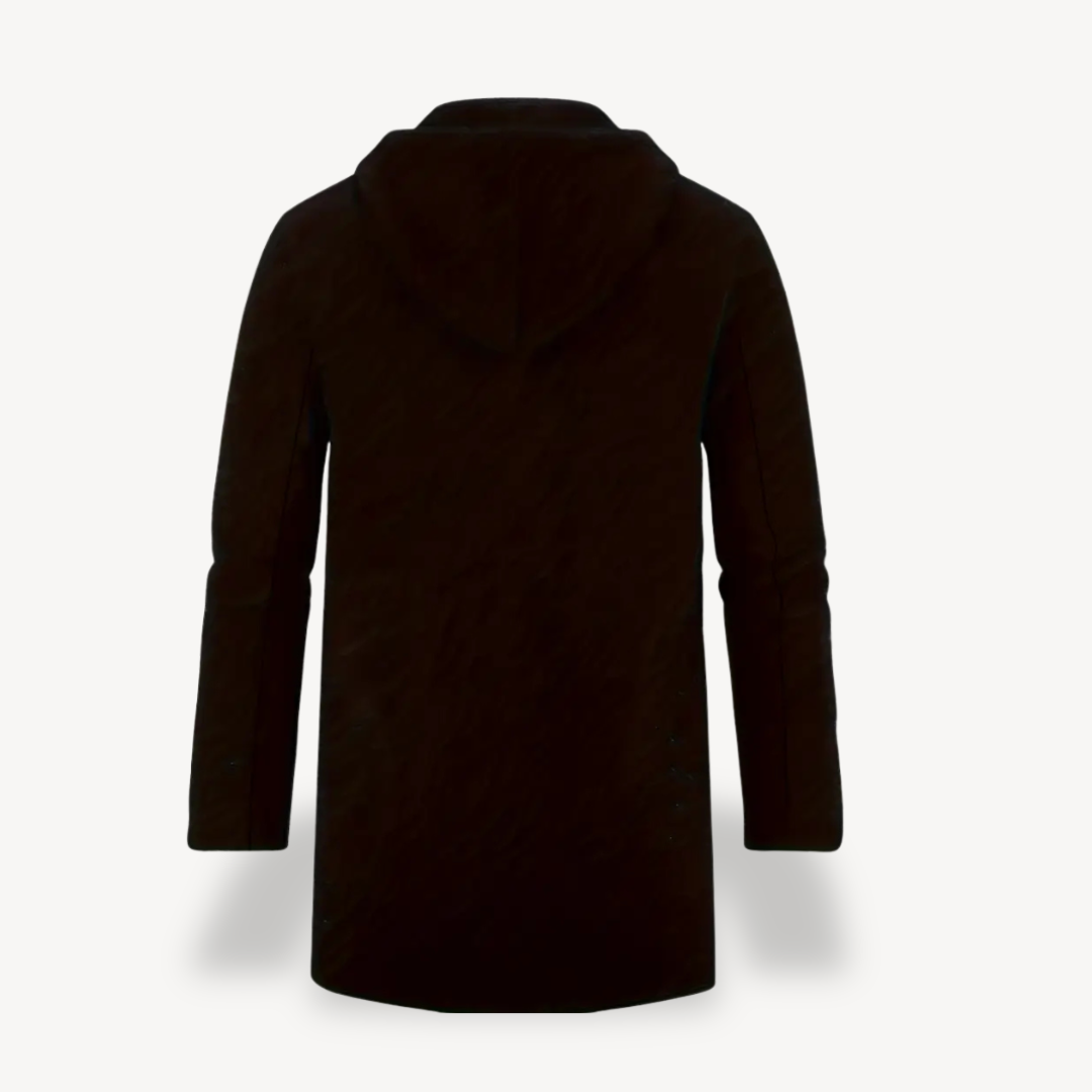 Fleece Hooded Cardigan Jacket Men