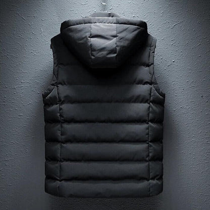 Men’s Recon Thermal Vest | Hooded Puffer Gilet – Warm & Water-Resistant