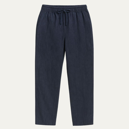 The Old Money Beige Linen Pants for Men