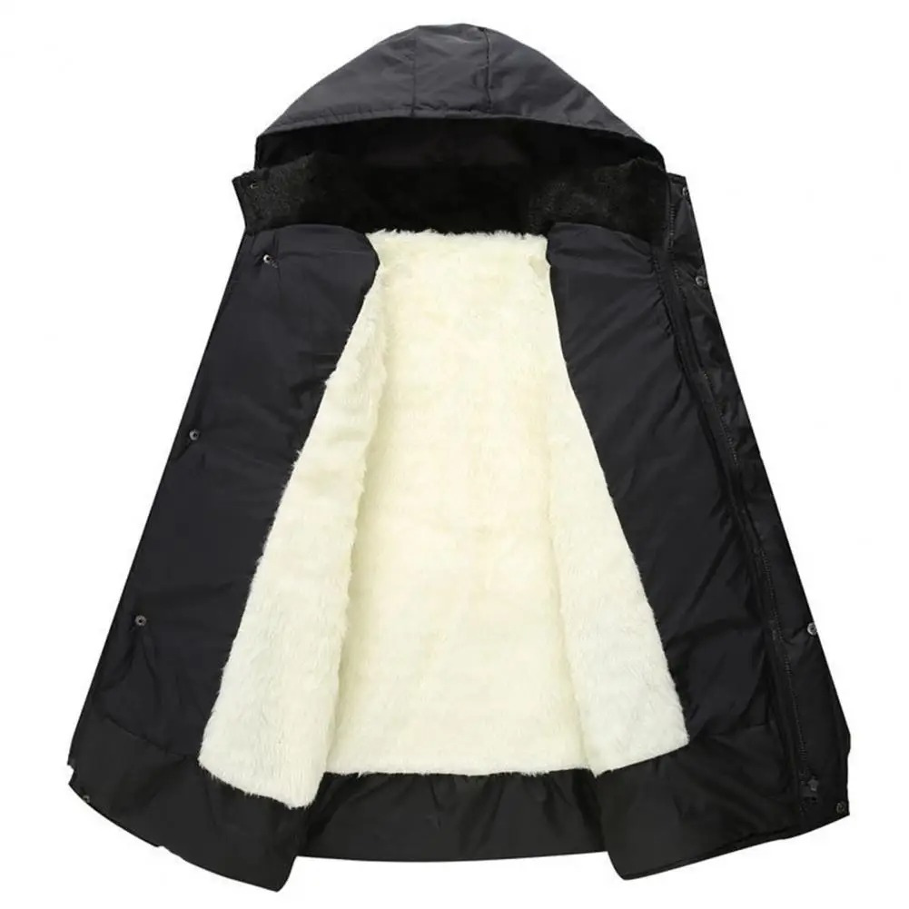 Warm Mens Padded Hooded Winter Jacket - BritishElegance