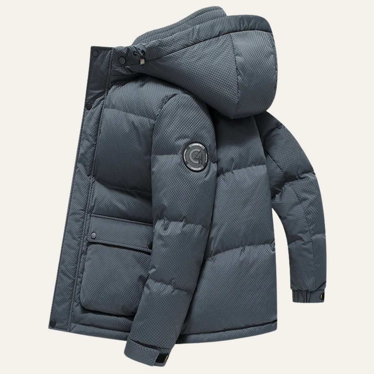 The Dunfermline Men’s Down Puffer Waterproof Hooded Jacket