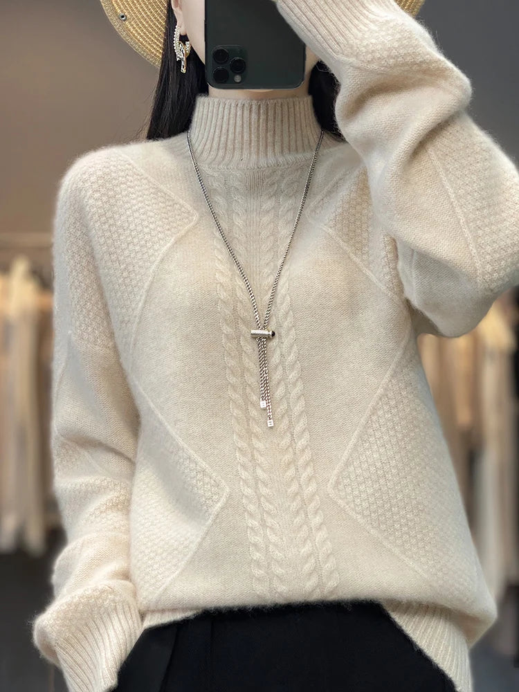 Soft Luxury Cashmere Sweater - BritishElegance